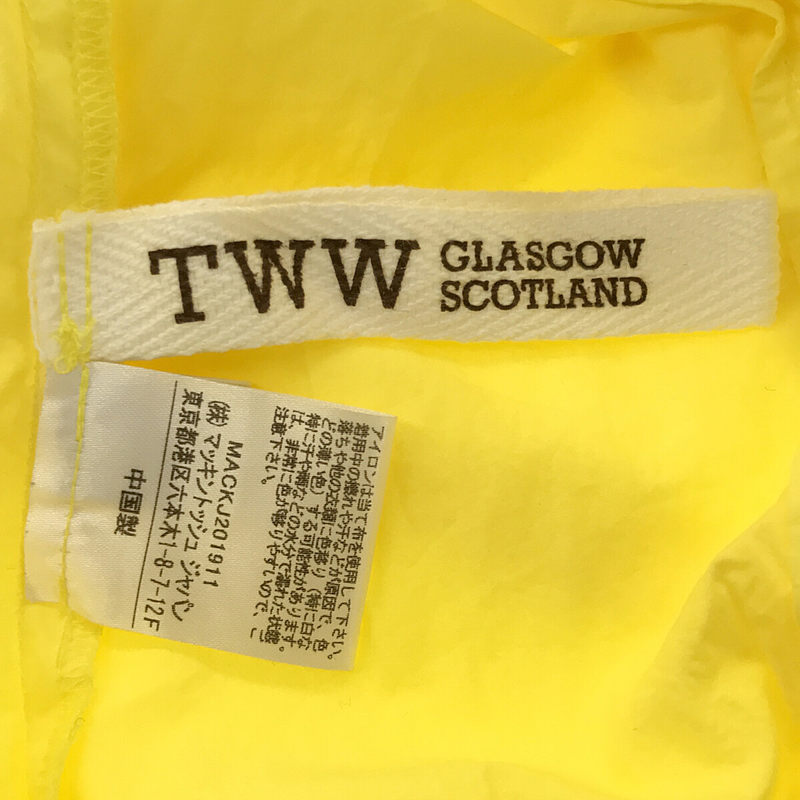 その他 GATHER CHIN COLLAR SHIRT コットン タイプライター ギャザー チン カラー シャツ ブラウス