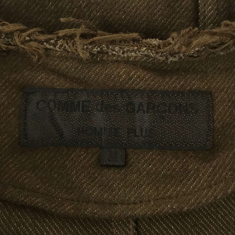 その他 製品染め カットオフ ノーカラージャケット パンツ セットアップ