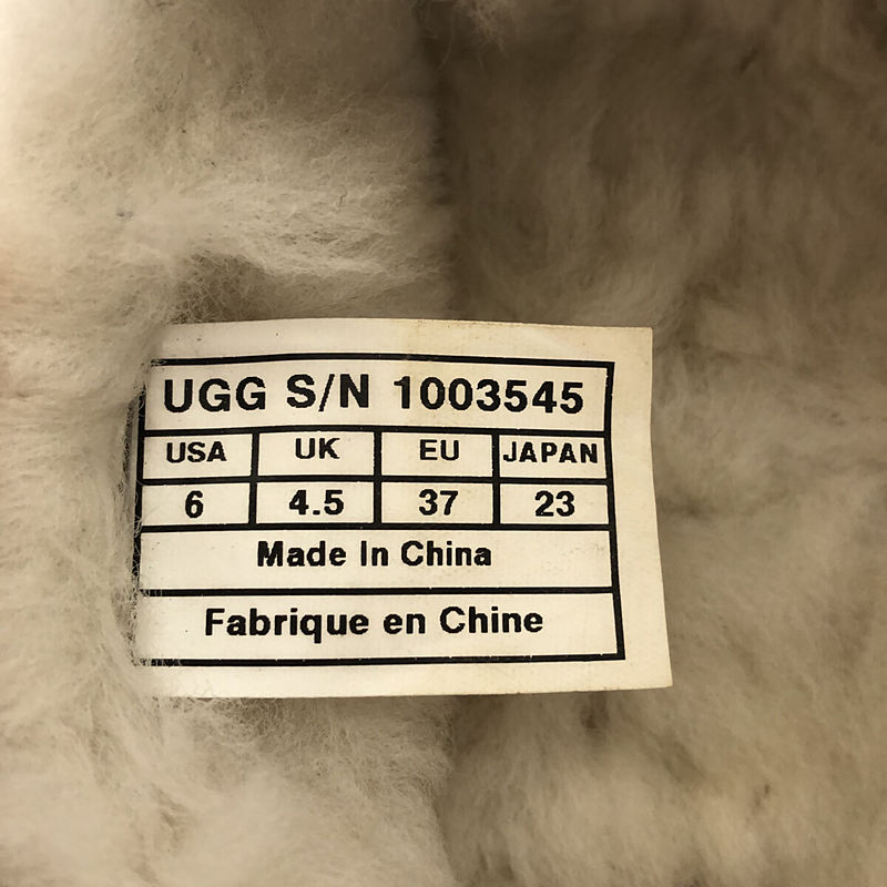 UGG / アグ ANSLEY アンスレー スエード ラメ ボア切替 モカシン スリッポン シューズ 1003545