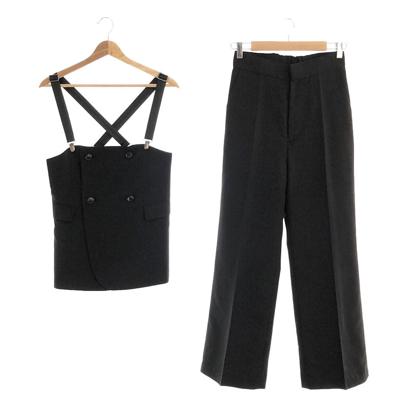 MARLENE SET UP PANTS マリーン セットアップ パンツ