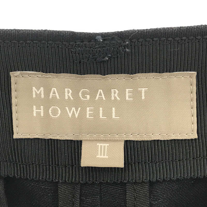 MARGARET HOWELL / マーガレットハウエル コットン リネン クロップド ワイド パンツ