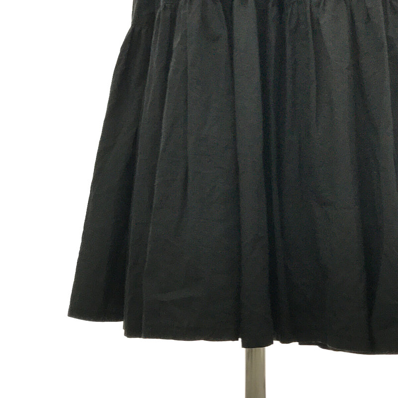 foufou / フーフー 【THE DRESS #29】raglan sleeves tiered dress ラグランスリーブティアードワンピース