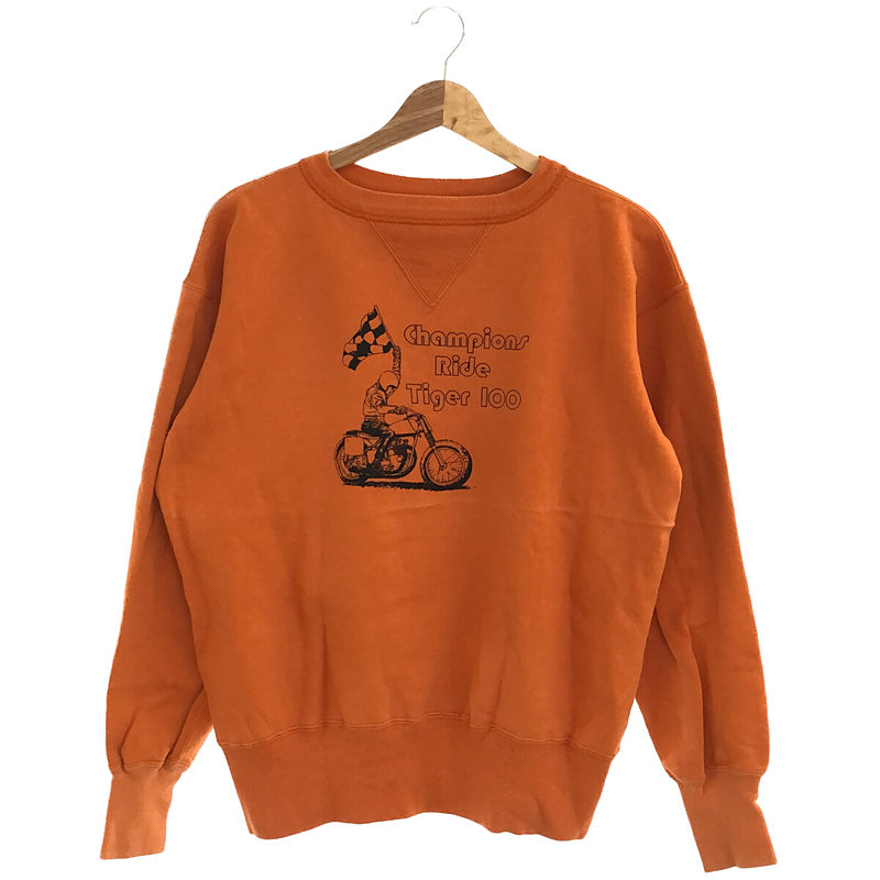 旧タグ McCOY Sportswear 前Vガゼットプリント スウェット 旧タグ McCOY Sportswear 前Vガゼットプリント スウェット