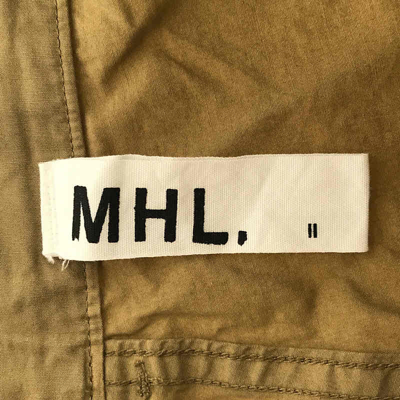 MHL. / エムエイチエルマーガレットハウエル コットン リネン ワイド パンツ