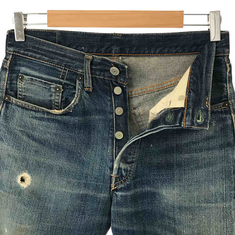 Levi's / リーバイス 1960s～ VINTAGE ヴィンテージ 501 初期 BIG E 不均等V USA製 刻印W 足長R 紙パッチ Vステッチ 5P セルビッチ デニムパンツ