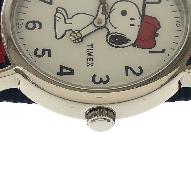 TIMEX / タイメックス × PEANUTS / ピーナッツ コラボ 別注 スヌーピー 腕時計 替えベルト付属有