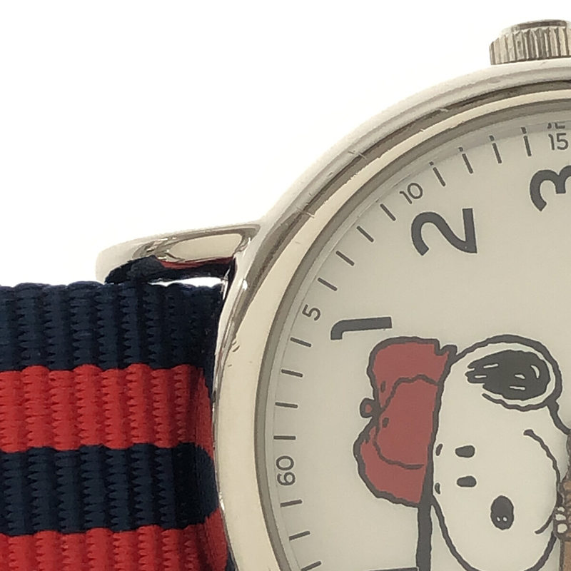 TIMEX / タイメックス × PEANUTS / ピーナッツ コラボ 別注 スヌーピー 腕時計 替えベルト付属有