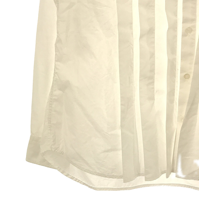 grandma MAMA daughter / グランマママドーター バンドカラー タック シャツ