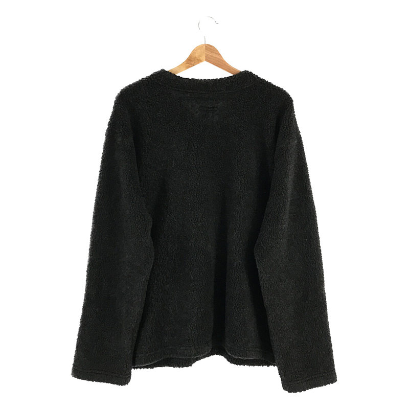 Engineered Garments / エンジニアドガーメンツ 2022AW Knit Cardigan - Wool Poly Shaggy Knit ノーカラー フリース ボア ニット カーディガンルゾン