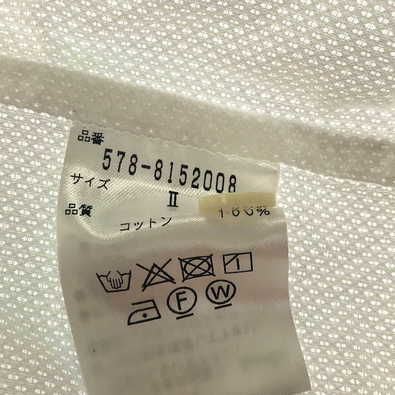 MARGARET HOWELL / マーガレットハウエル コットン 半袖 ワイド シャツ