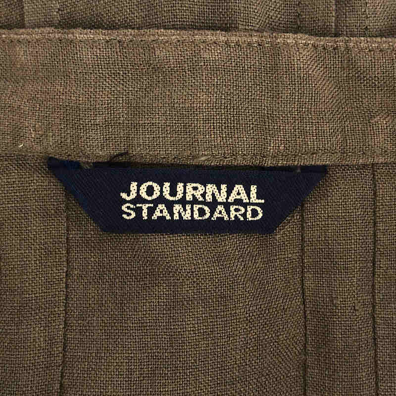 JOURNAL STANDARD / ジャーナルスタンダード リネン ピンタック ギャザー ロング ワンピース