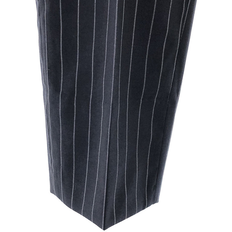 その他 イタリア製 セットアップ スーツ ウール ストライプ ノッチドラペル 2B テーラード ジャケット スラックス