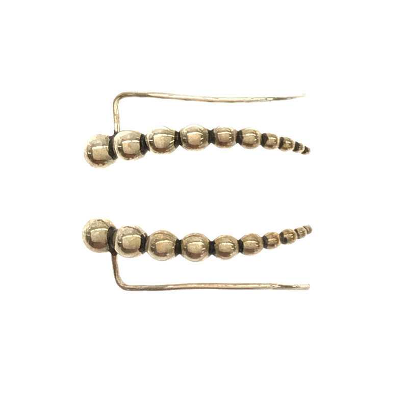 その他 MOON LIGHT GRAPES ムーンライトグレープシルバー925 イヤーカフ ピアス 両耳用