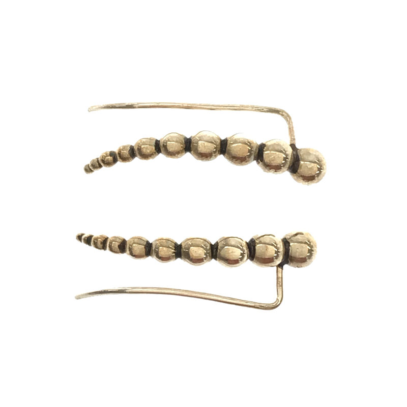 その他 MOON LIGHT GRAPES ムーンライトグレープシルバー925 イヤーカフ ピアス 両耳用