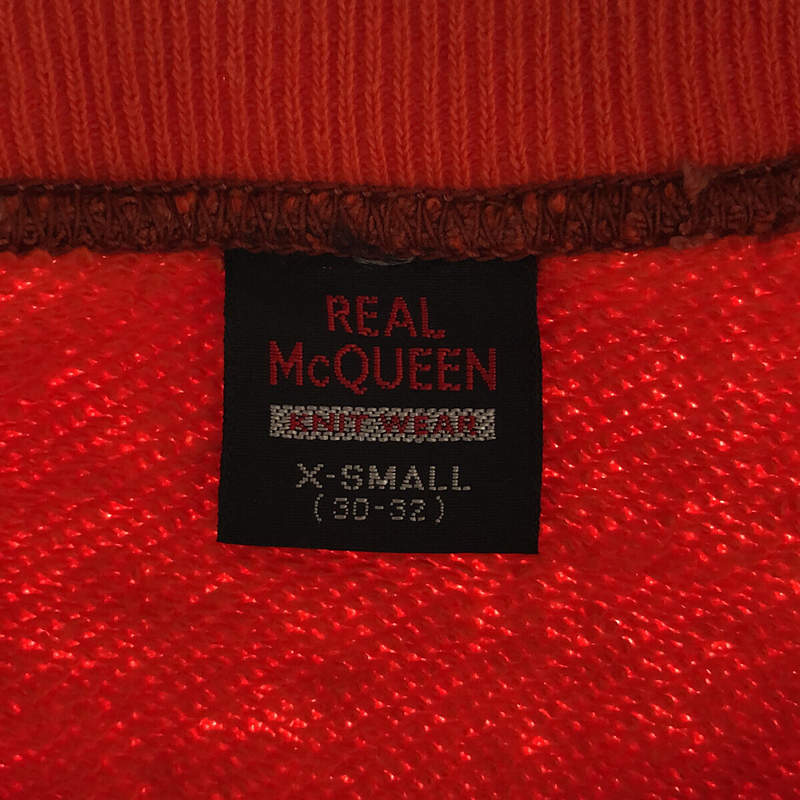 THE REAL McCOY'S / ザリアルマッコイズ 旧タグ REAL McQUEEN マックイーン バイカラー ラグラン スウェット トレーナー