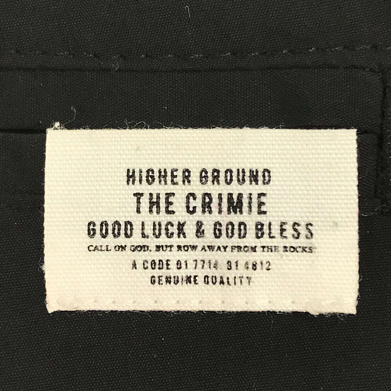 CRIMIE / クライミー ドローコード付き スラックス イージー パンツ