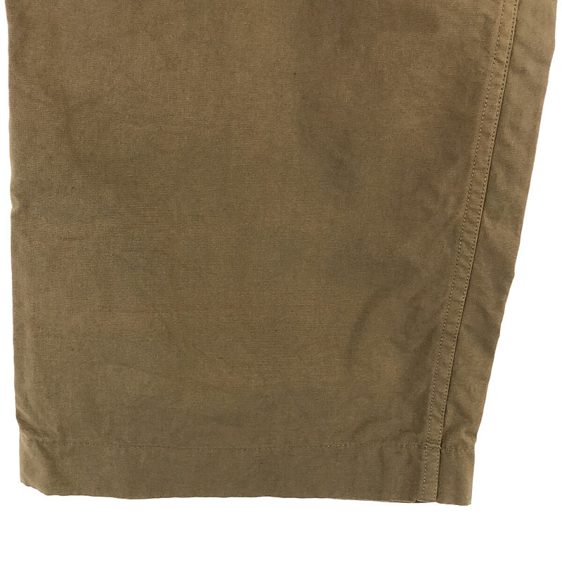 MHL. / エムエイチエルマーガレットハウエル コットン リネン サイドアジャスター ミリタリー パンツ