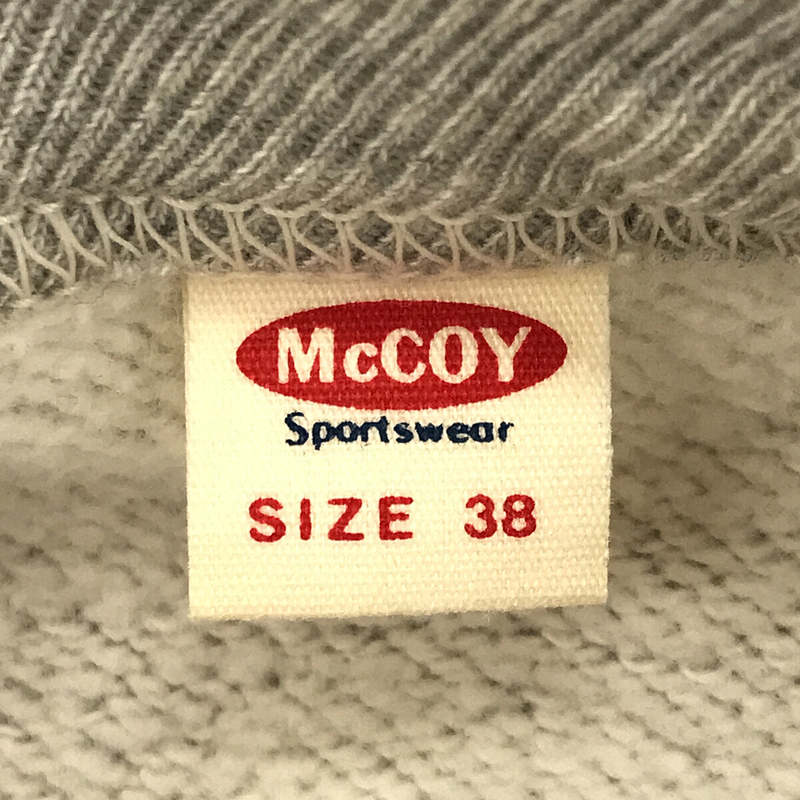 THE REAL McCOY'S / ザリアルマッコイズ 旧タグ McCOY Sportswear ガールプリント 霜降り スウェット トレーナー