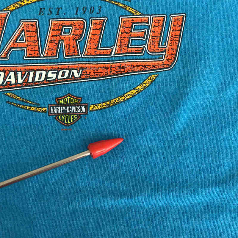 VINTAGE / ヴィンテージ古着 1990s～ HARLEY-DAVIDSON / ハーレーダビッドソン クレイジーカラー 両面プリント Tシャツ