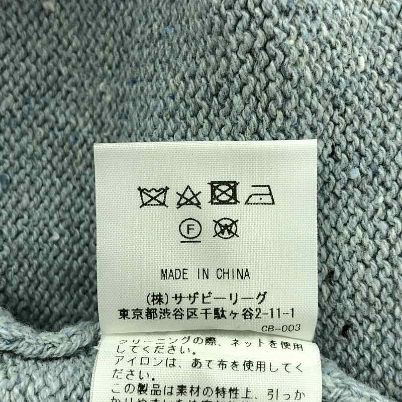 RHC Ron Herman / アールエイチシーロンハーマン Recycled Denim Sweater コットン プルオーバー ニット