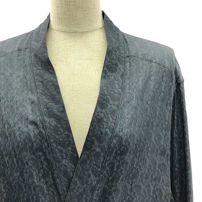 JANE SMITH / ジェーンスミス JACQUARD KIMONO COAT / ジャガード キモノ コート
