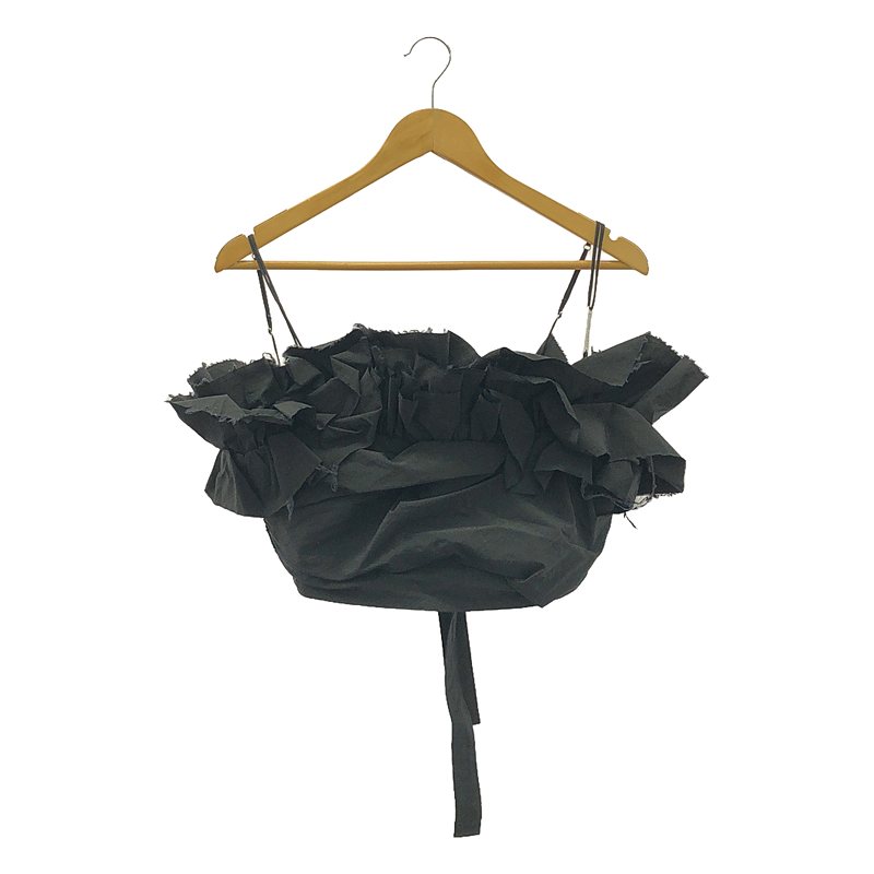 その他 Cut-off Ruffled Top / ランダムフリル トップス