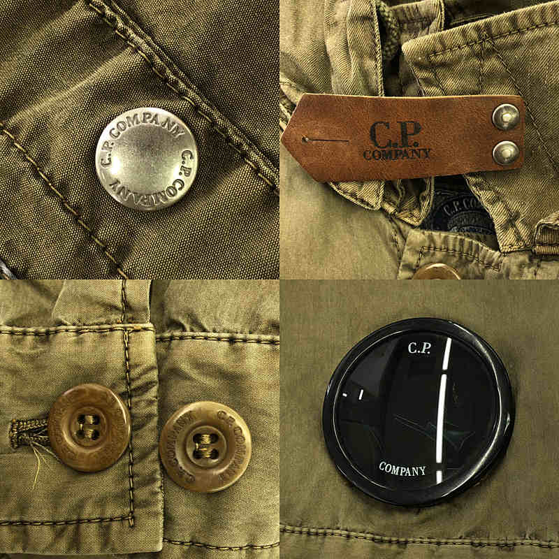 C.P. COMPANY / シーピーカンパニー Pigment Dyed Mille Miglia Goggle Jacket / ゴーグル ジャケット フーディ