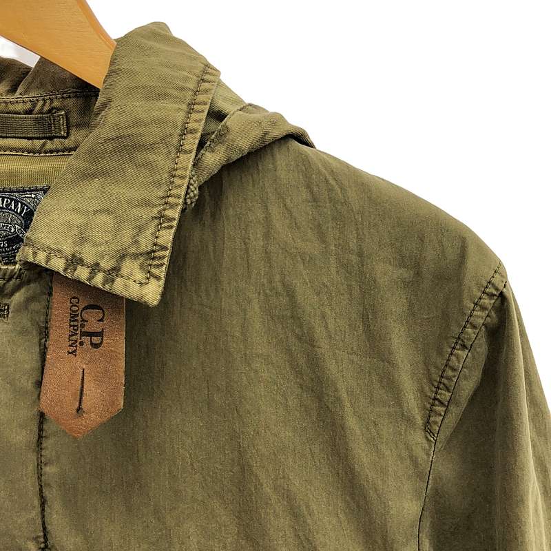 C.P. COMPANY / シーピーカンパニー Pigment Dyed Mille Miglia Goggle Jacket / ゴーグル ジャケット フーディ