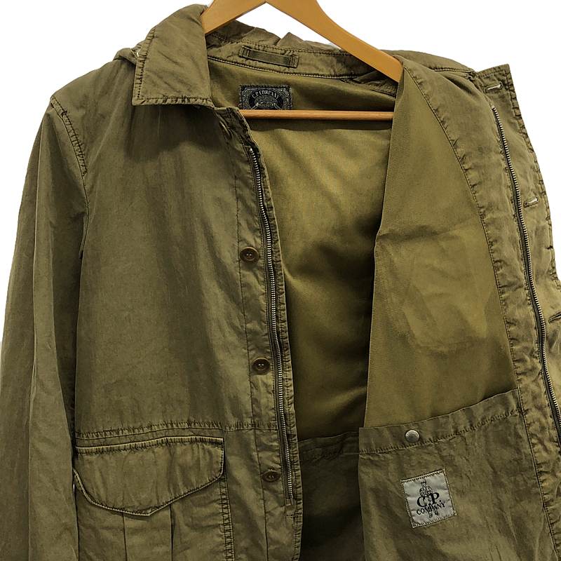 C.P. COMPANY / シーピーカンパニー Pigment Dyed Mille Miglia Goggle Jacket / ゴーグル ジャケット フーディ