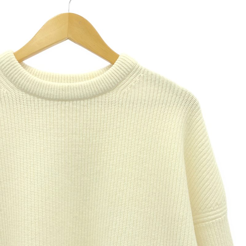 Deuxieme Classe / ドゥーズィエムクラス Cocoon Sleeve ウール カシミヤ混 プルオーバー ニット