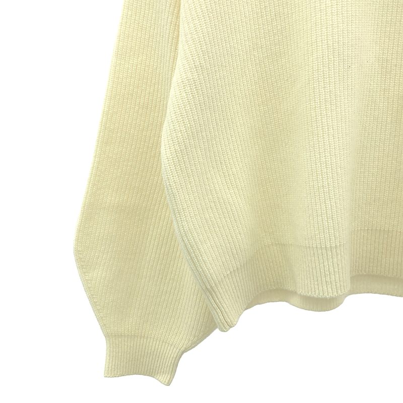 Deuxieme Classe / ドゥーズィエムクラス Cocoon Sleeve ウール カシミヤ混 プルオーバー ニット