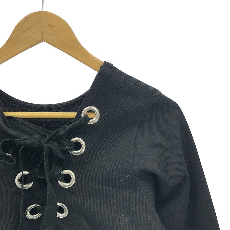 CINOH / チノ バック レース カットソー