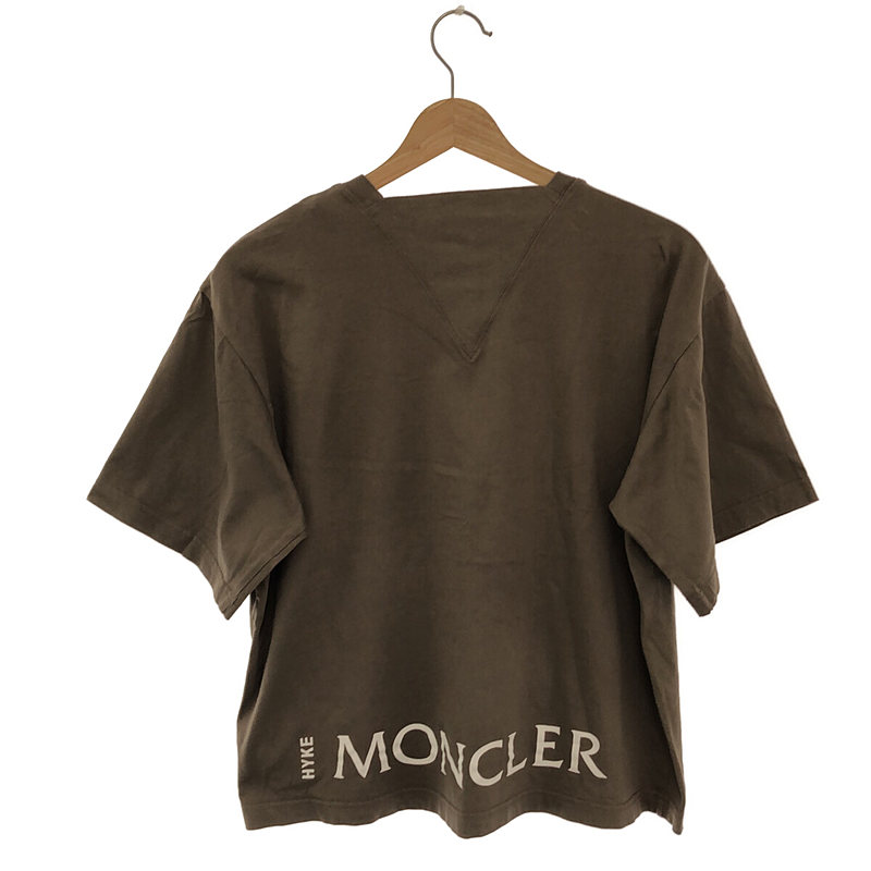 MONCLER / モンクレール × HYKE / ハイク コラボ バックロゴ Tシャツ