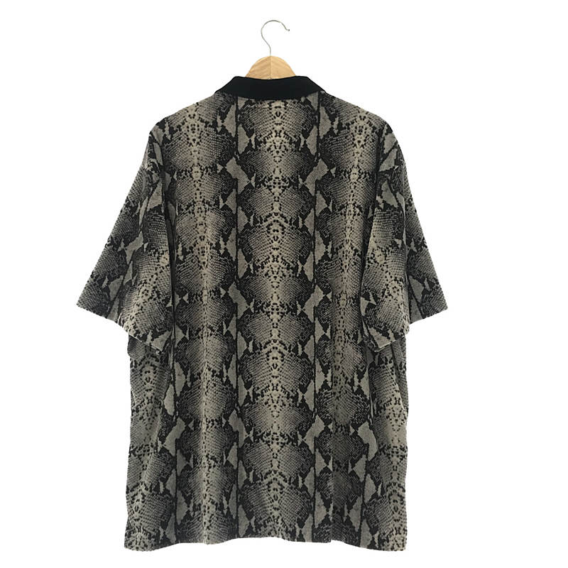 WACKO MARIA / ワコマリア VELOUR POLO SHIRT  / パイソン ベロアポロシャツ