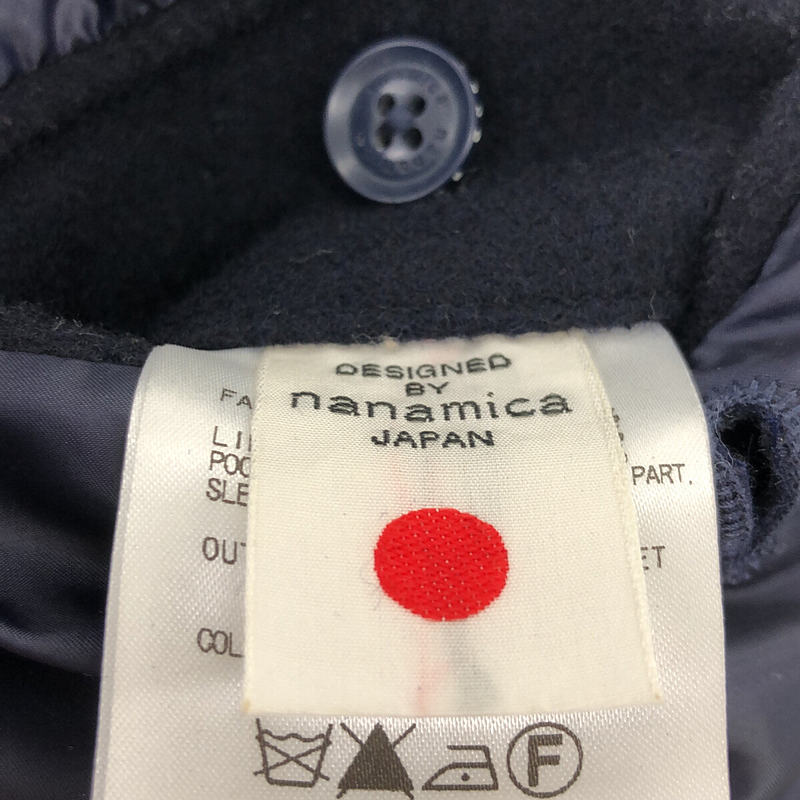 nanamica / ナナミカ Varsity Jacket ウール レザー 切替 スタジャン