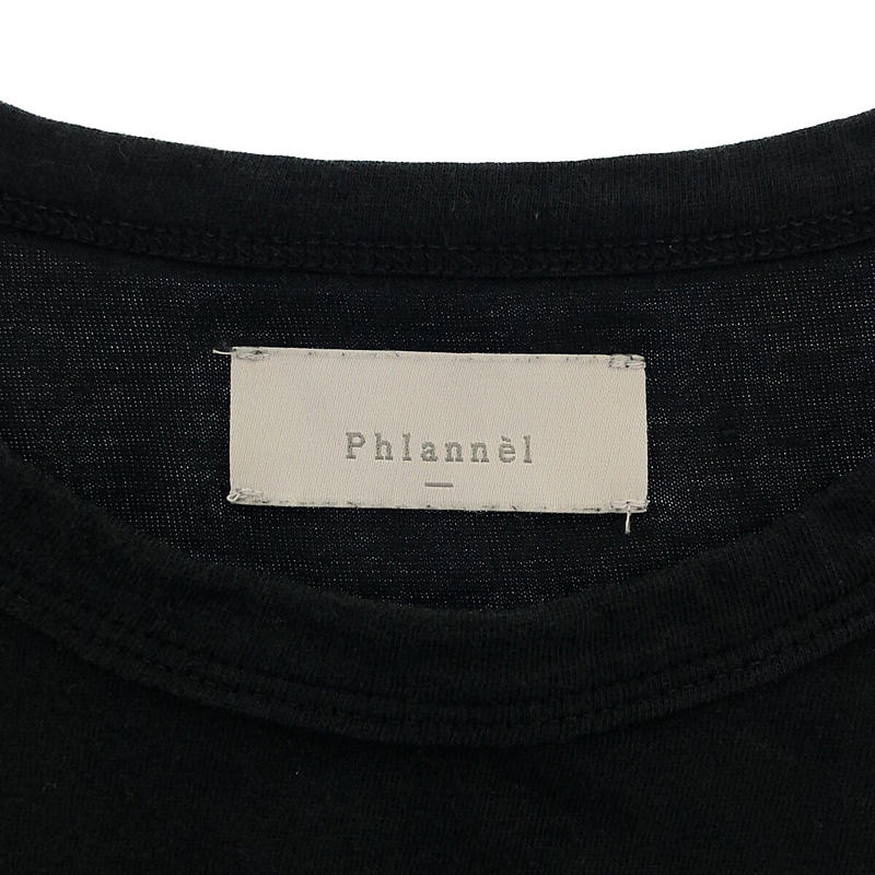 Phlannel / フランネル クルーネック カットソー Tシャツ