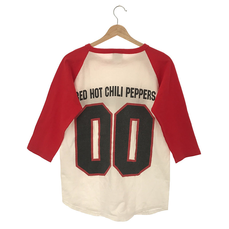 VINTAGE / ヴィンテージ古着 90s RED HOT CHILI PEPPERS レッチリ ラグラン 両面プリント Tシャツ