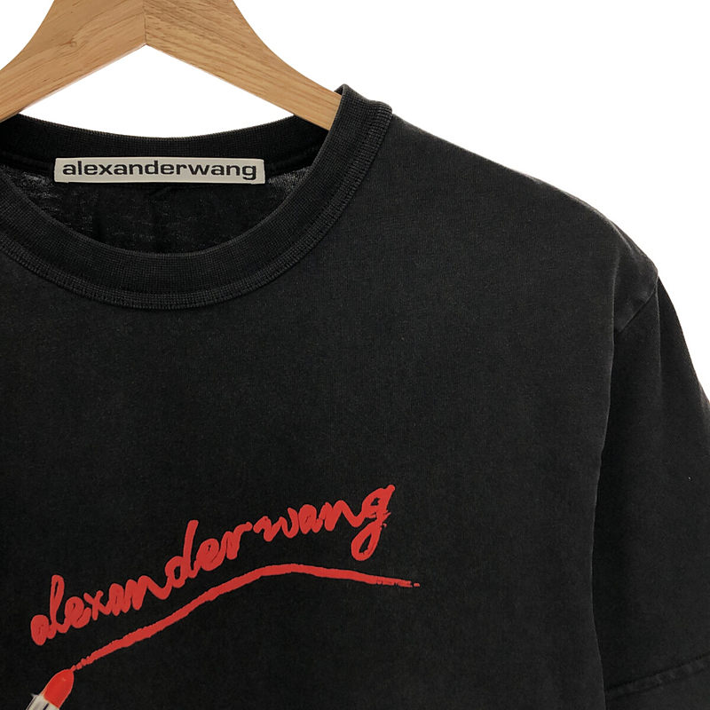 ALEXANDER WANG / アレキサンダーワン コットン プリントTシャツ