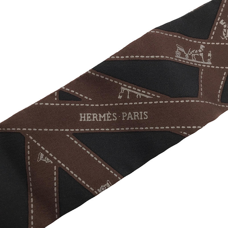 HERMES / エルメス ツイリー ボルデュック柄 スカーフ