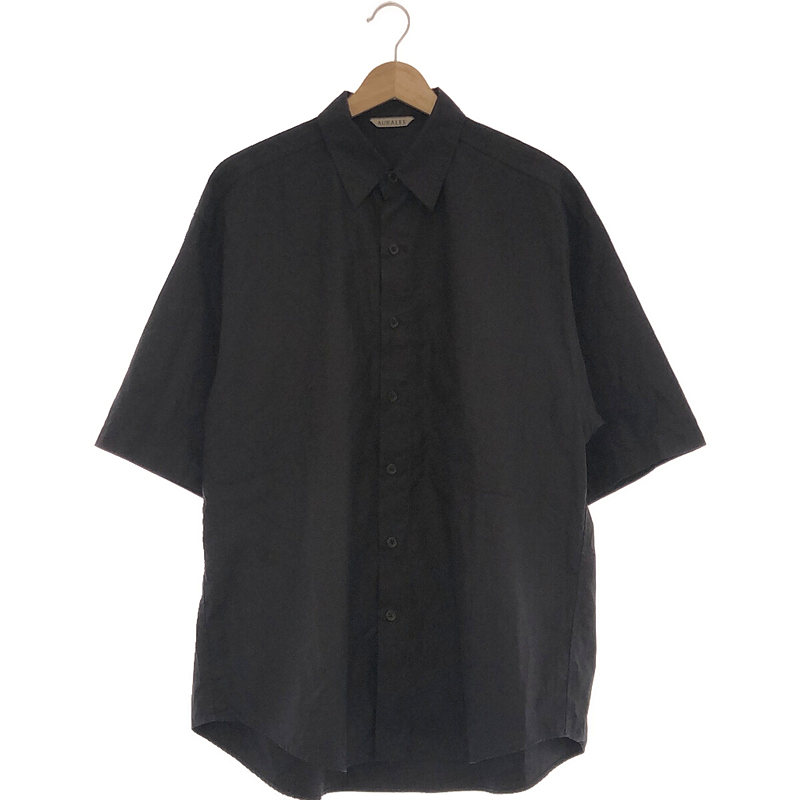 WASHED FINX TWILL BIG HALF SLEEVE SHIRT ツイル ハーフスリーブシャツ | ブランド古着の買取・委託販売 KLD  USED CLOTHING