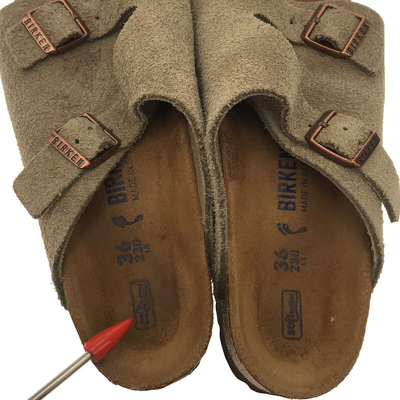 BIRKENSTOCK / ビルケンシュトック チューリッヒ ソフトフットベッド サンダル