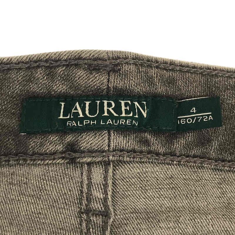 Lauren Ralph Lauren / ローレンラルフローレン カットオフ ストレッチデニムパンツ