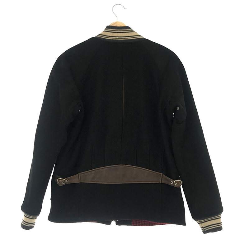 OLD JOE BRAND / オールドジョー ウール レザー 切替 スタジャン