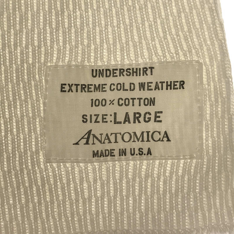 ANATOMICA / アナトミカ THERMAL L/S TEE / サーマル カットソー