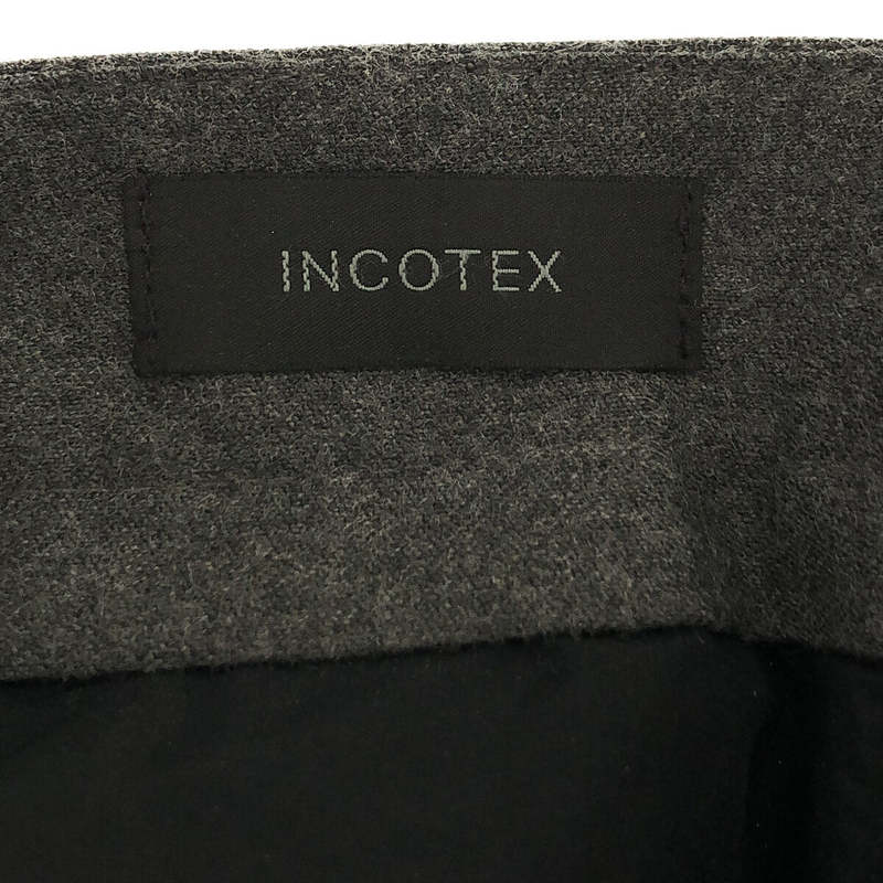 INCOTEX / インコテックス URBAN TRAVELLER / アーバントラベラー ウール スラックスパンツ