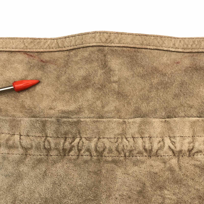 Hender scheme / エンダースキーマ RED CROSS BAG BIG レザー 巾着 ショルダーバッグ