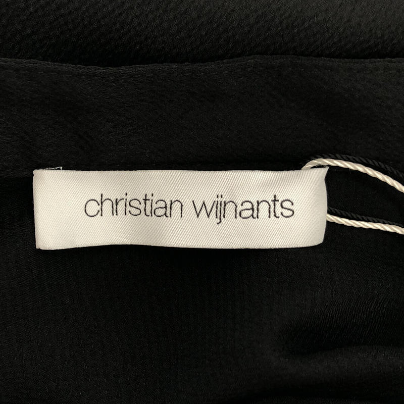 Christian Wijnants / クリスチャンワイナンツ バンドカラー オーバー ロングワンピース