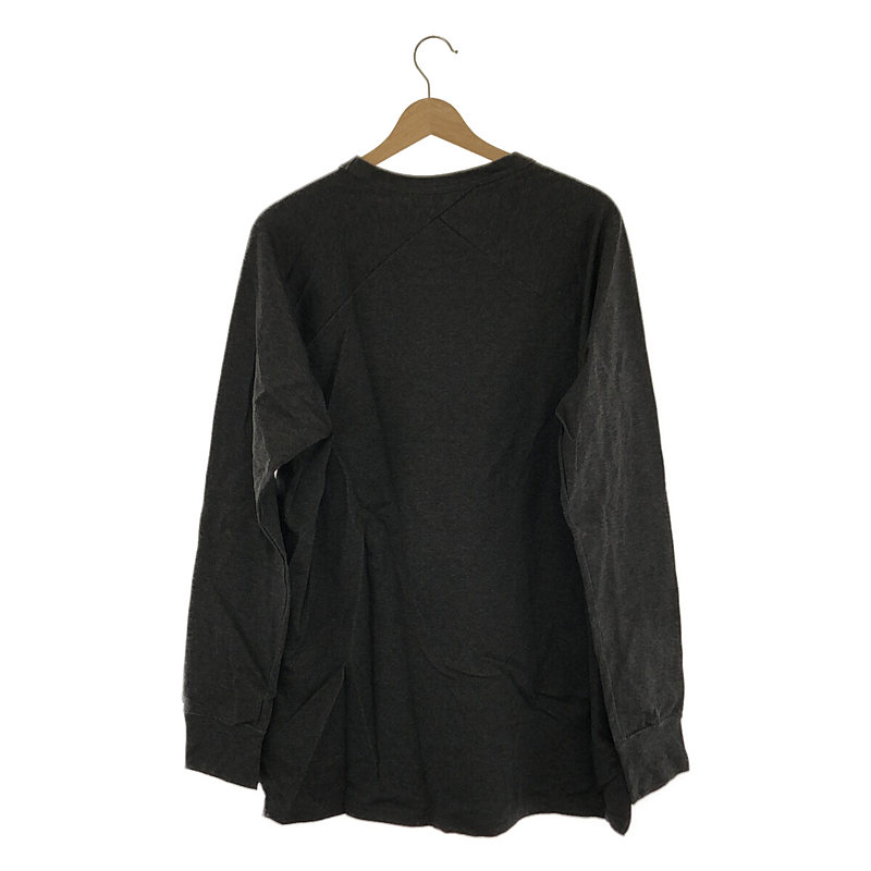 KAZUYUKI KUMAGAI ATTACHMENT / カズユキクマガイアタッチメント ダブルフェイスジャージークルーネックカットソー