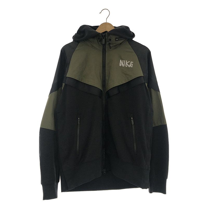 NIKE ナイキ ×sacai AS M NRG Full Zip Hoodie サカイ フルジップフーディー ジャケット ブラック DQ9030-010