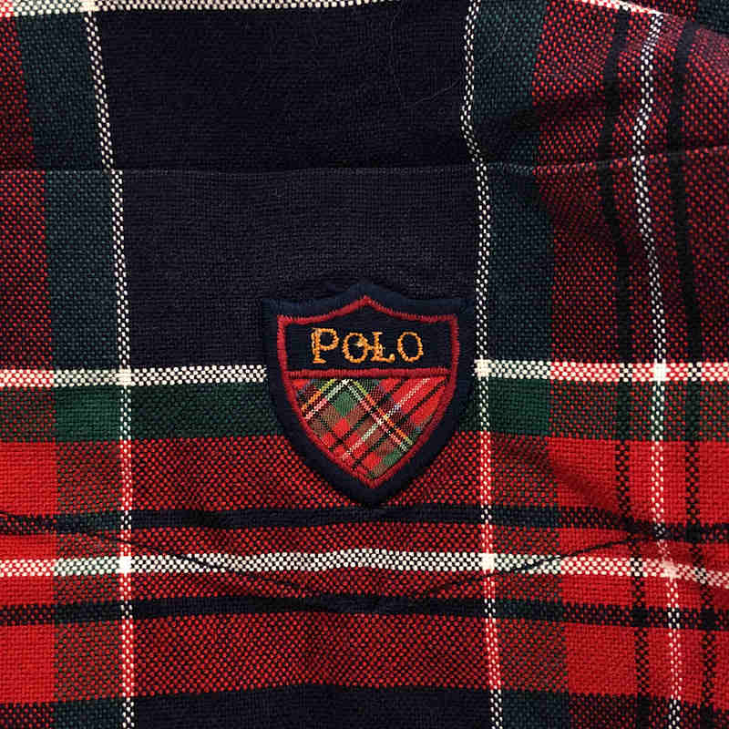 RALPH LAUREN / ラルフローレン コットン チェック ボタンダウンシャツ